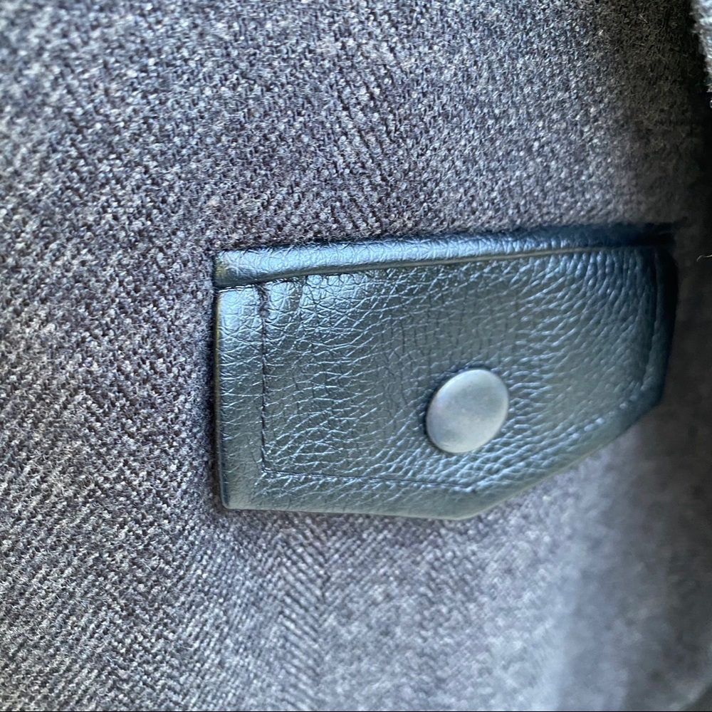 NWOT TROUVE Mixed Media Miltary Coat - Picture 12 of 16